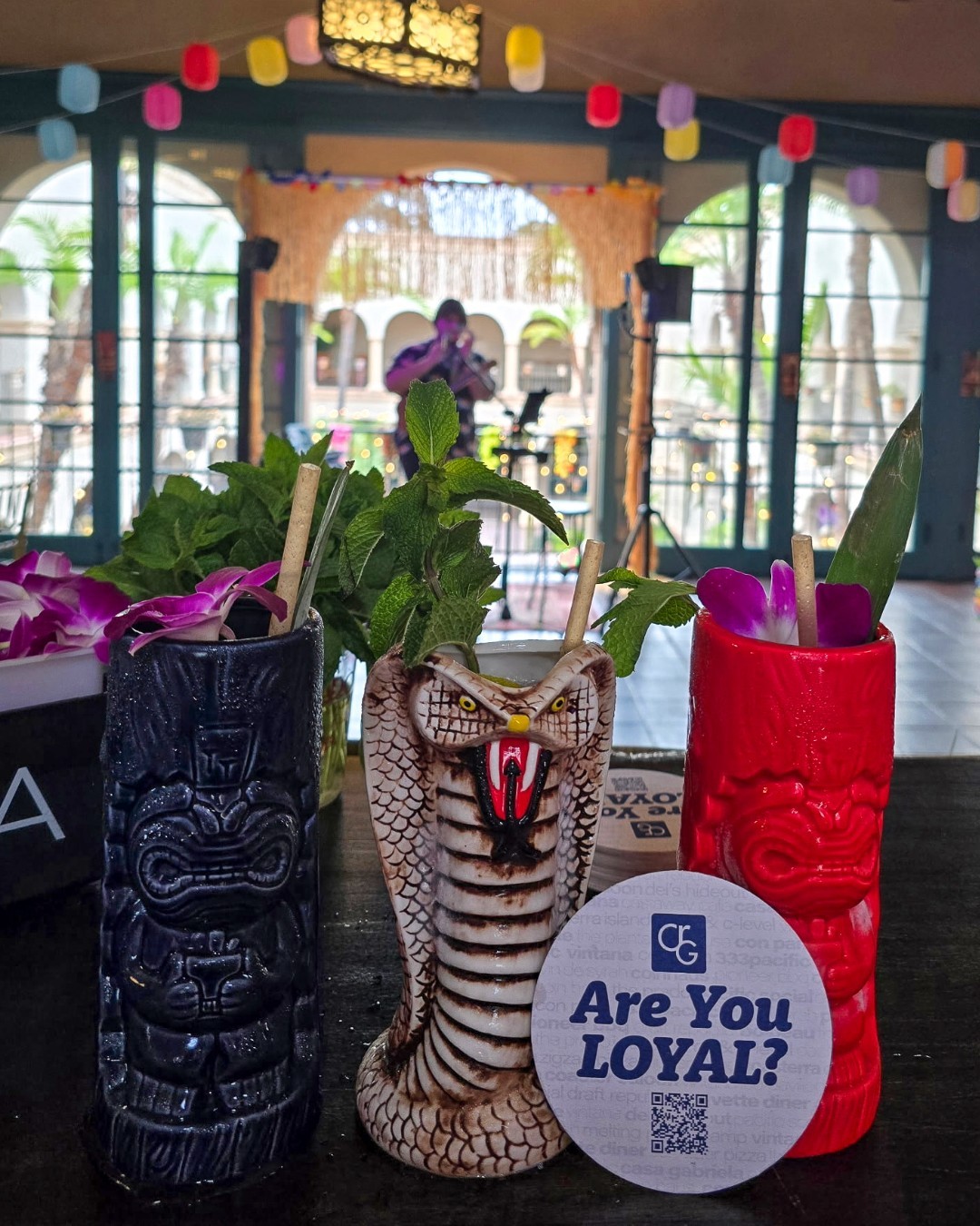 Tiki Thursdays are back! Join us every Thursday, from 5-8pm, starting June 11, and enjoy live music, tiki-inspired cocktails, and island-style bites in The Prado's Fountain Courtyard 🌴🍹🎶